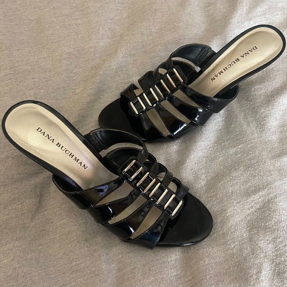 Dana Buchman Patent Leather Heels - Picture 1 of 3